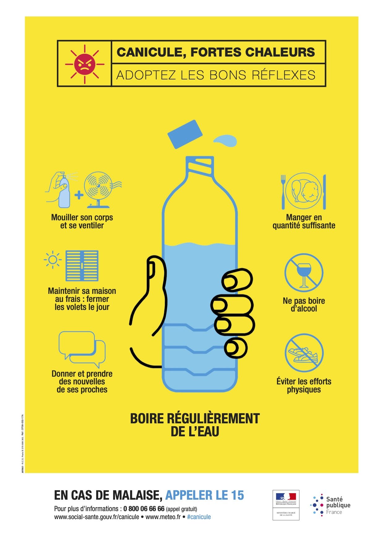 Que faire en cas de canicule?