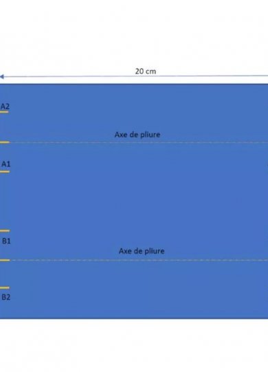 Tutoriels : voici les patrons Afnor de masques en tissu à "bec de canard" ou "plissé"