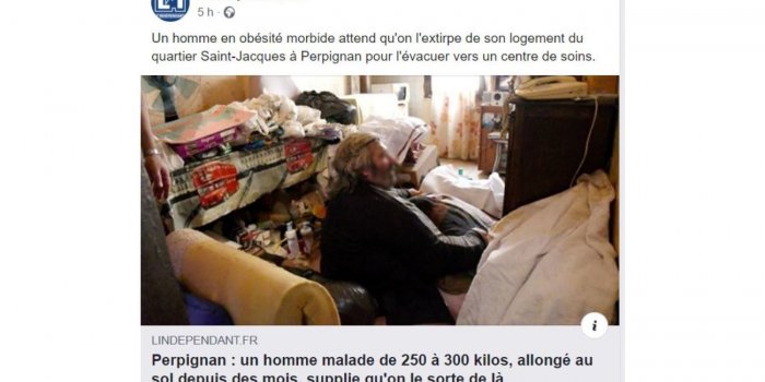 ObÃ©sitÃ© morbide : Alain, 52 ans et 300 kg, prisonnier de son propre corps