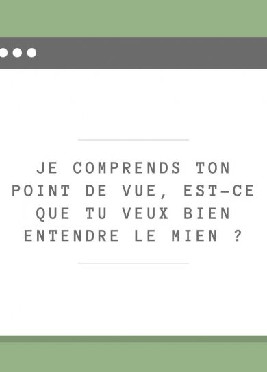 5 phrases Ã  dire pour dÃ©samorcer les disputes