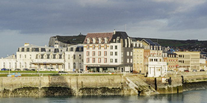 buildings view of le tréport