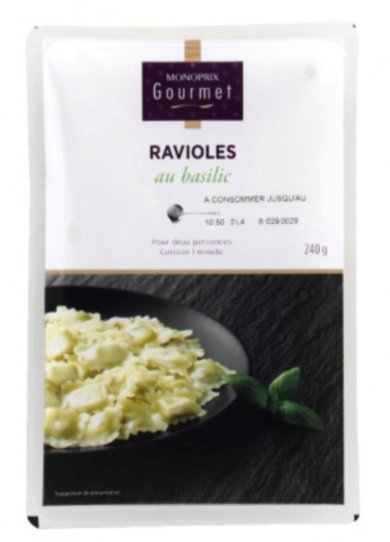 Carrefour, Casino, Aldi : rappel de ravioles contaminÃ©es aux salmonelles