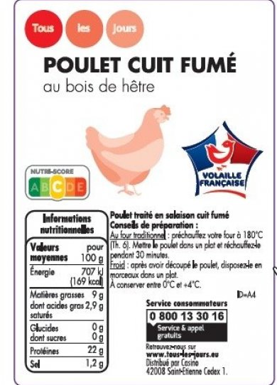 Rappel de poulet contaminÃ© Ã  la Listeria 