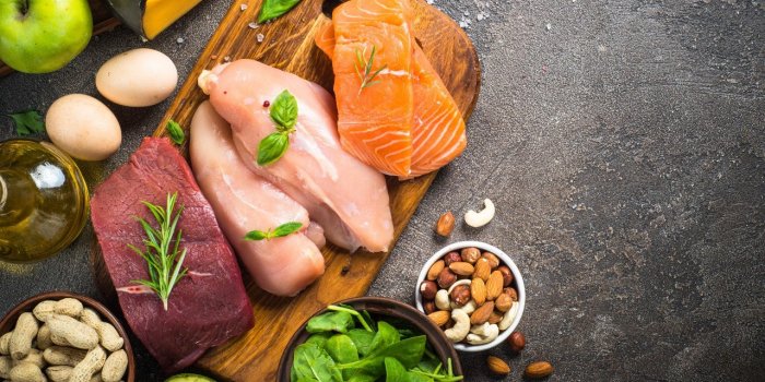 La viande et le poisson