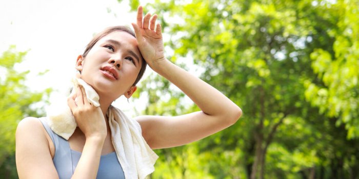 Chaleur : 5 signes que vous souffrez un "coup de chaud"