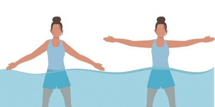 6 mouvements à faire dans lâeau pour ne plus avoir mal aux articulations