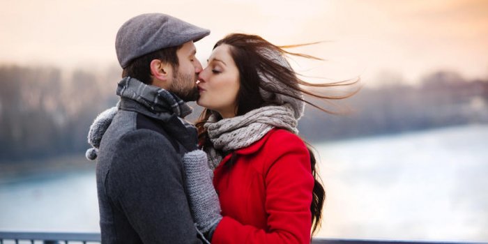 Un doux baiser