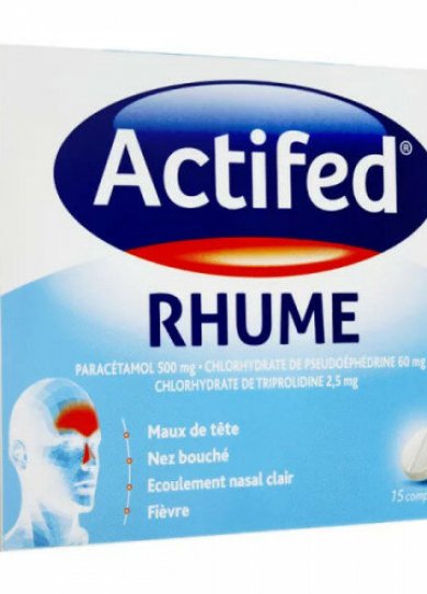 Huit mÃ©dicaments contre le rhume interdits en vente libre dÃ¨s mercredi