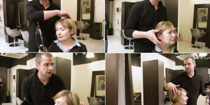 Coupe : la proposition du coiffeur