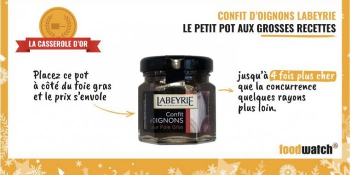 SupermarchÃ© : plusieurs produits de fÃªte Ã©pinglÃ©s par Foodwatch 