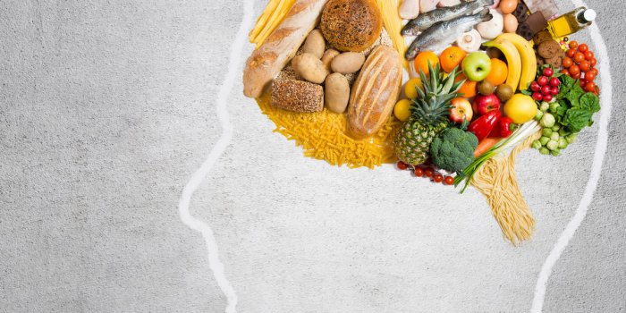 food in shape of a brain