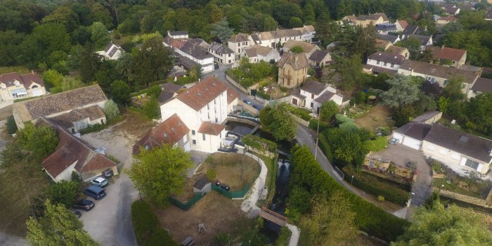view of breuillet, essonne, france