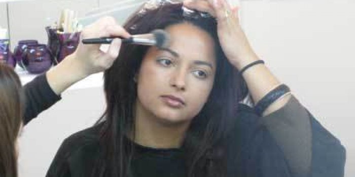 De la poudre pour matifier
