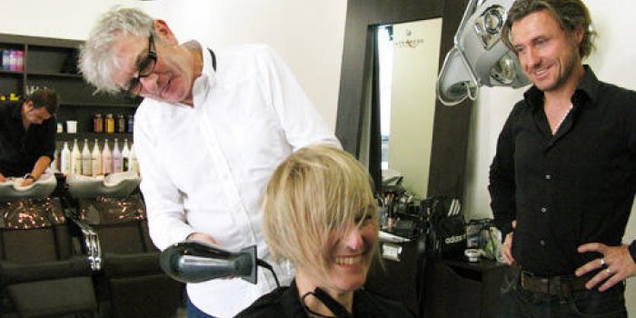Troisième étape : le brushing