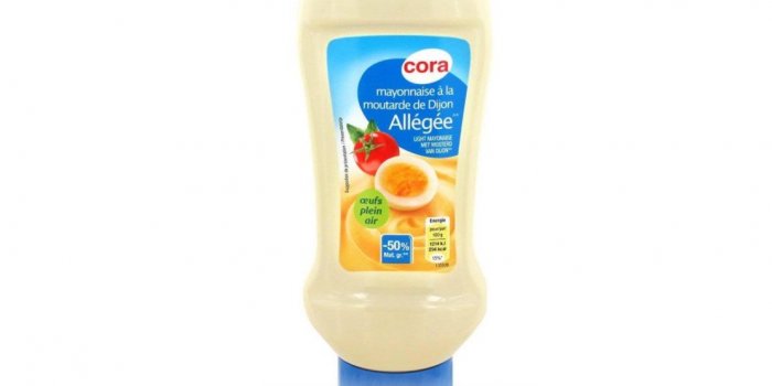 Mayonnaise allégée : plus sucrée et plus salée que la mayo classique !