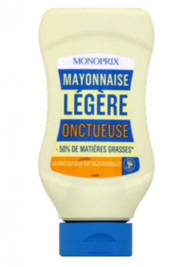 Mayonnaise allégée : plus sucrée et plus salée que la mayo classique !