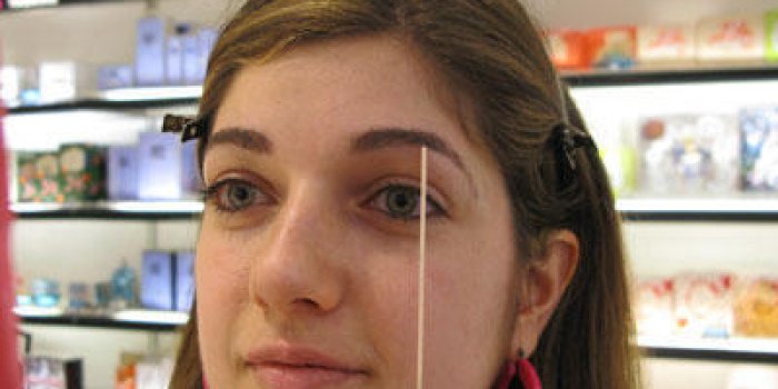 Déterminer la courbe des sourcils (suite)