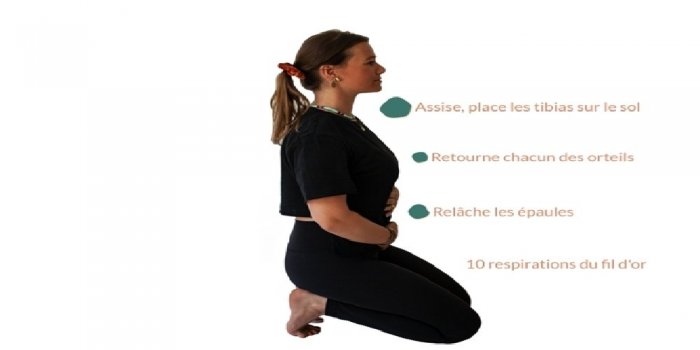 Yoga prÃ©natal : 6 postures pour soulager les jambes lourdes pendant la grossesse