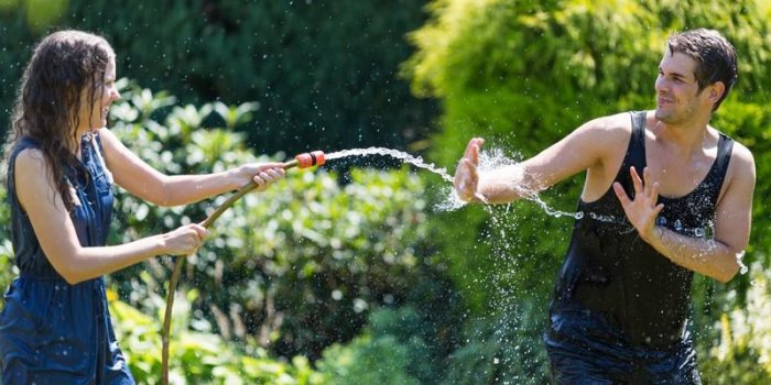 Une bataille d"eau : pour petits et grands, sans modération !