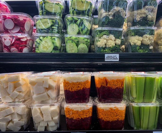 "60 Millions de consommateurs" alerte sur les barquettes de fruits et legumes