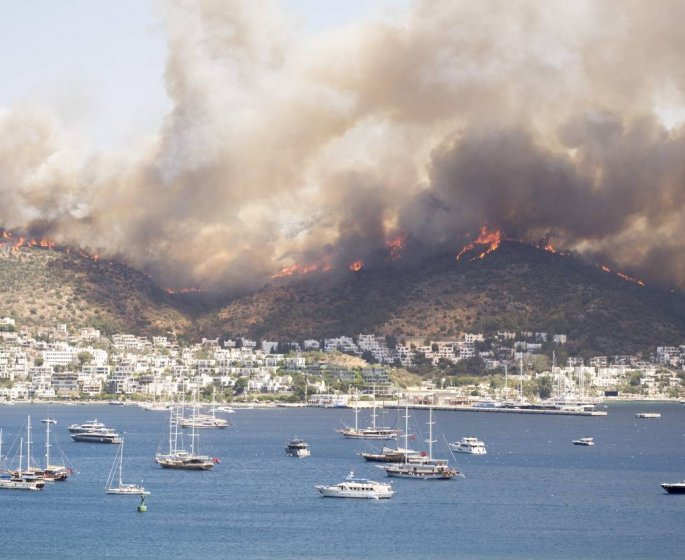 Incendies : les cas de Covid-19 pourraient augmenter a cause des fumees