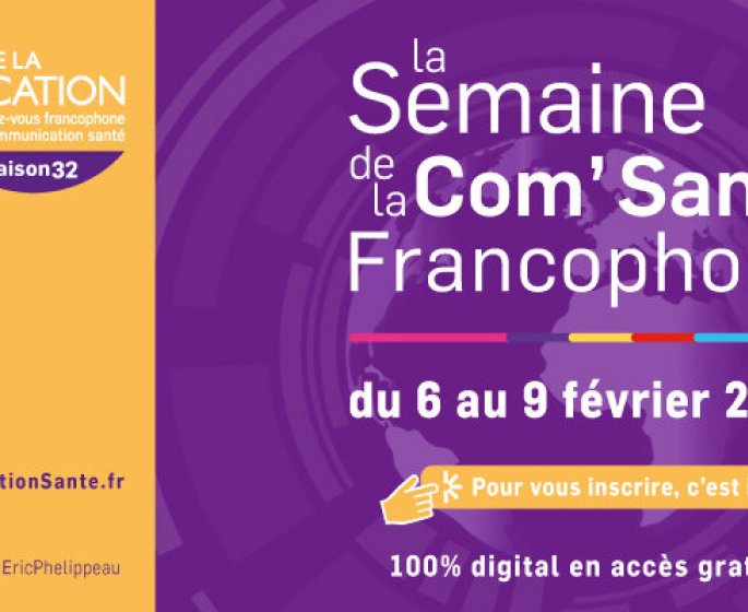 Festival de la Communication sante : tout savoir sur le programme