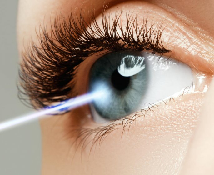 Astigmate : la correction au laser