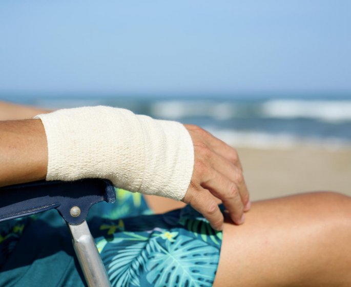 Une blessure frequente : La fracture du poignet (radius cubitus)