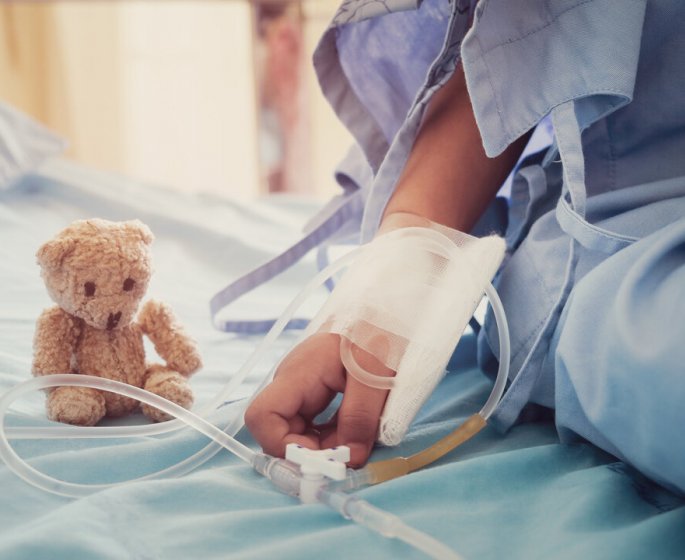 Tumeur cerebrale : a deux ans, elle est atteinte du cancer le plus rare d’Europe