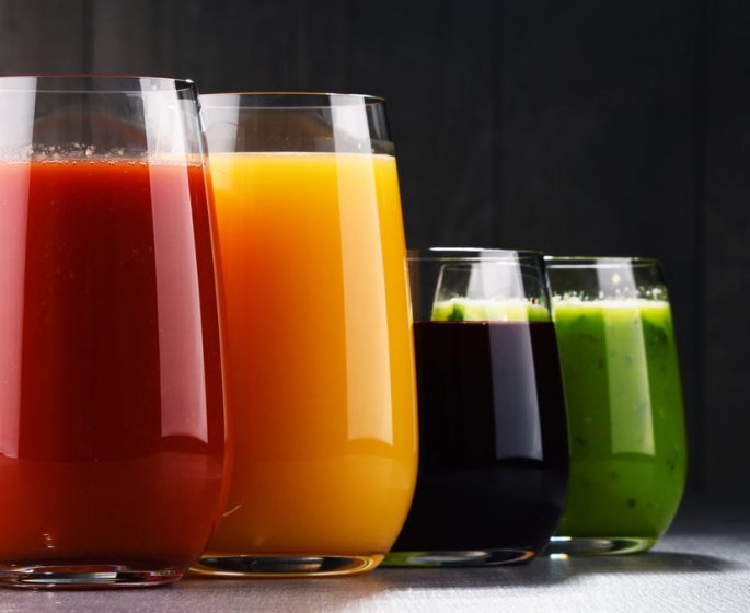 Jus de fruits : les pires produits a eviter en supermarche