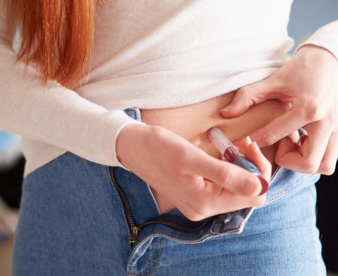 Injection d-insuline : un traitement du diabete