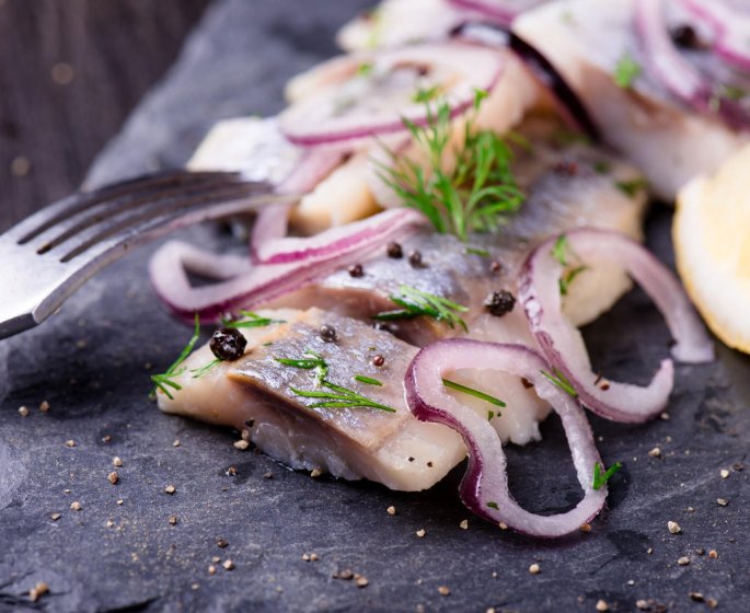 Hareng fume : une recette de poisson riche en omegas-3