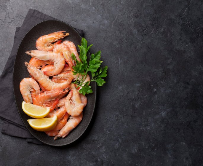 Les crevettes que vous mangez contiennent des microplastiques