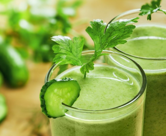 Detox : 3 jus au persil pour une cure depurative d’une semaine 