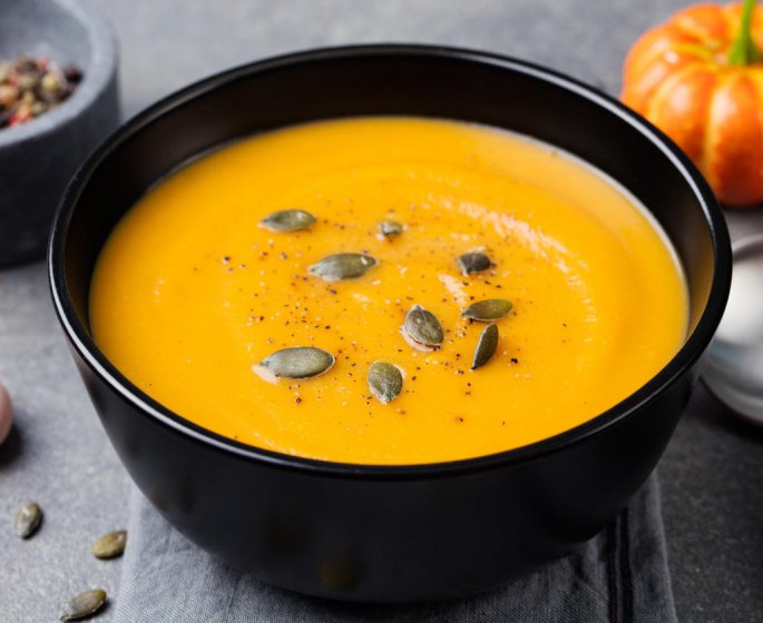 Soupe minceur : une recette au potiron
