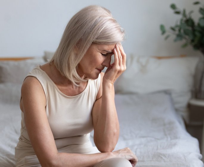 Ce qu-elle pensait etre la menopause etait un cancer rare