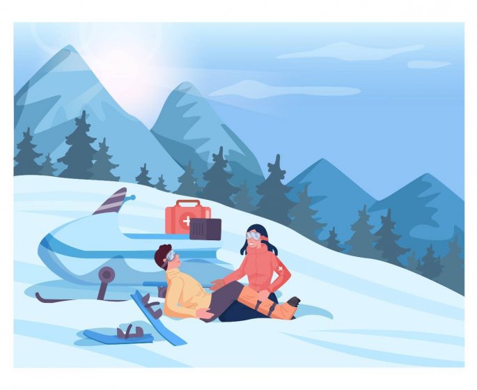 Au ski, faites attention au syndrome du 2eme jour 