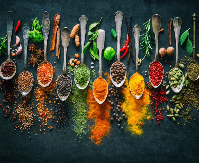 Ventre plat, digestion : 4 epices et herbes aromatiques a glisser plus souvent dans vos plats 
