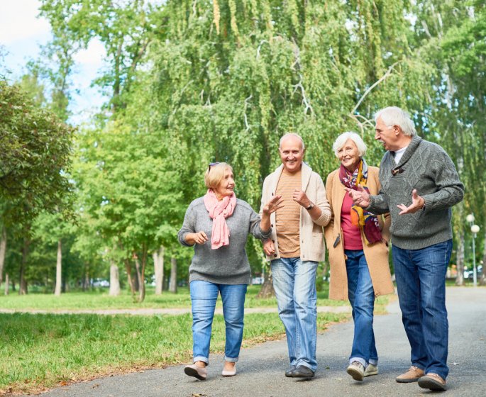 Avoir des amis proches est bon pour la sante des seniors