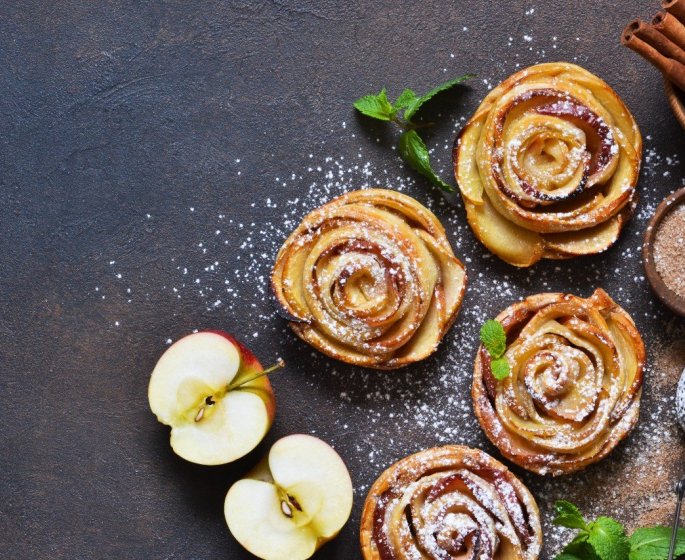 Pomme : 5 recettes de desserts legers 