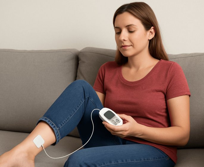 Sarah, 28 ans : “Je reeduque ma vessie avec de l-electrostimulation sur ma cheville”