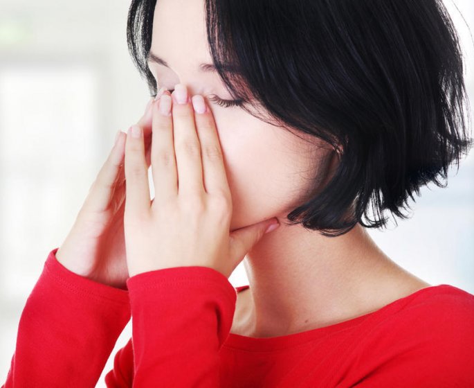 Saignement de nez : comment l-arreter... vite !
