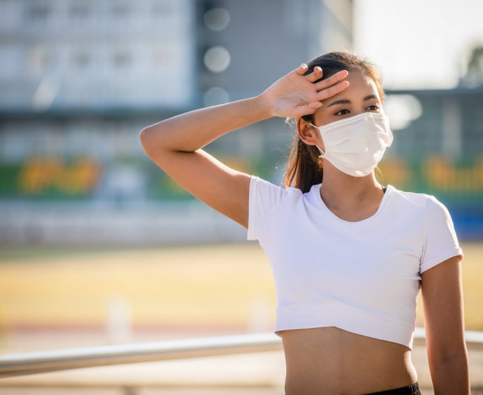 Pic de chaleur : respirer fort peut faciliter la transmission du coronavirus !