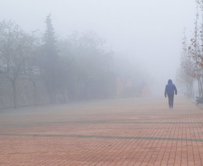 La marche en exterieur quand l-air est pollue, bonne ou mauvaise idee ? 