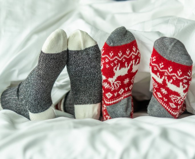 Dormir avec les chaussettes : la fausse bonne idee