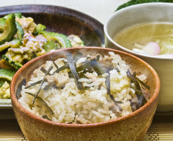 Une semaine de menus Okinawa, le regime des centenaires
