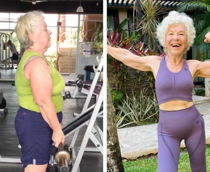 A 75 ans, elle retrouve la forme et devient influenceuse fitness