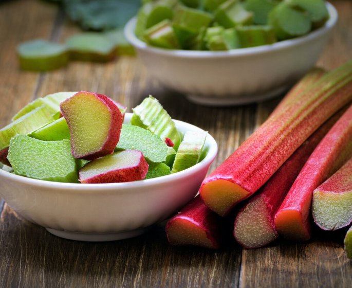 Les bonnes raisons de manger de la rhubarbe