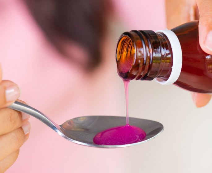 Sirop pour la toux : il peut vous causer une fausse route ! 