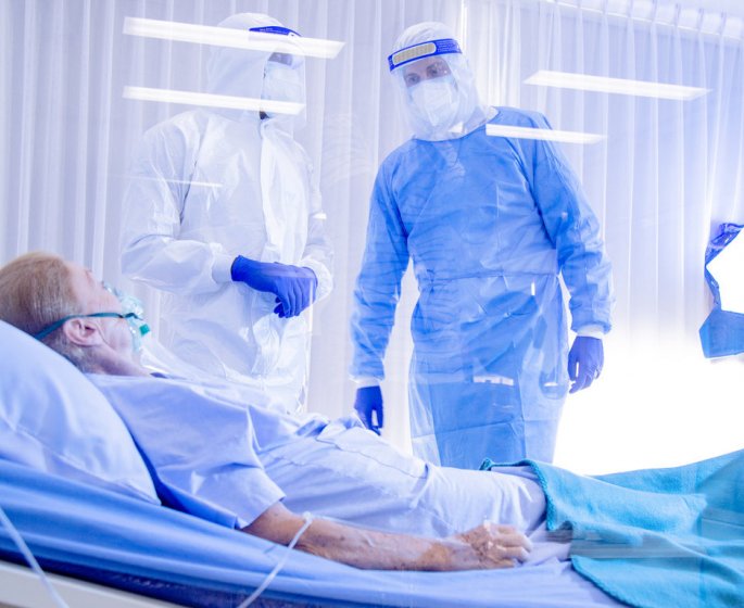 Les departements ou les admissions a l’hopital ont explose en 7 jours